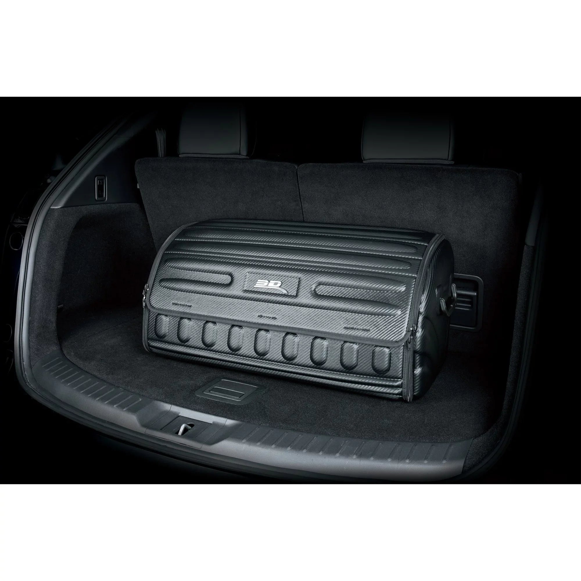 Series x in. Carbon MAXpider Multipurpose Vehicle in. exterior x Texture in.) 12 (27.5 Trunk Foldable 3D Handy Fiber 12.5 Organizer,