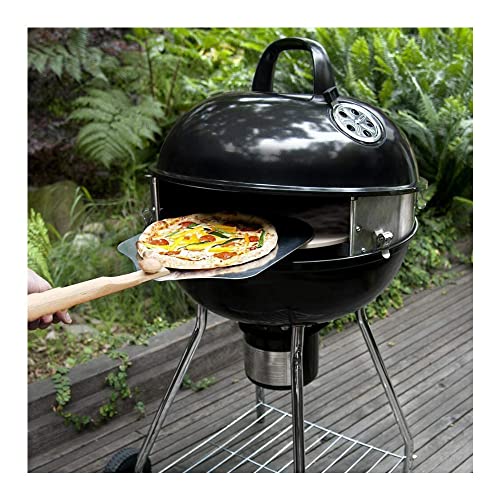 Kettle Silver, Grill Conversion Kit, exterior Oven 18''/22.5'' Pizza PizzaQue PC7001 Deluxe