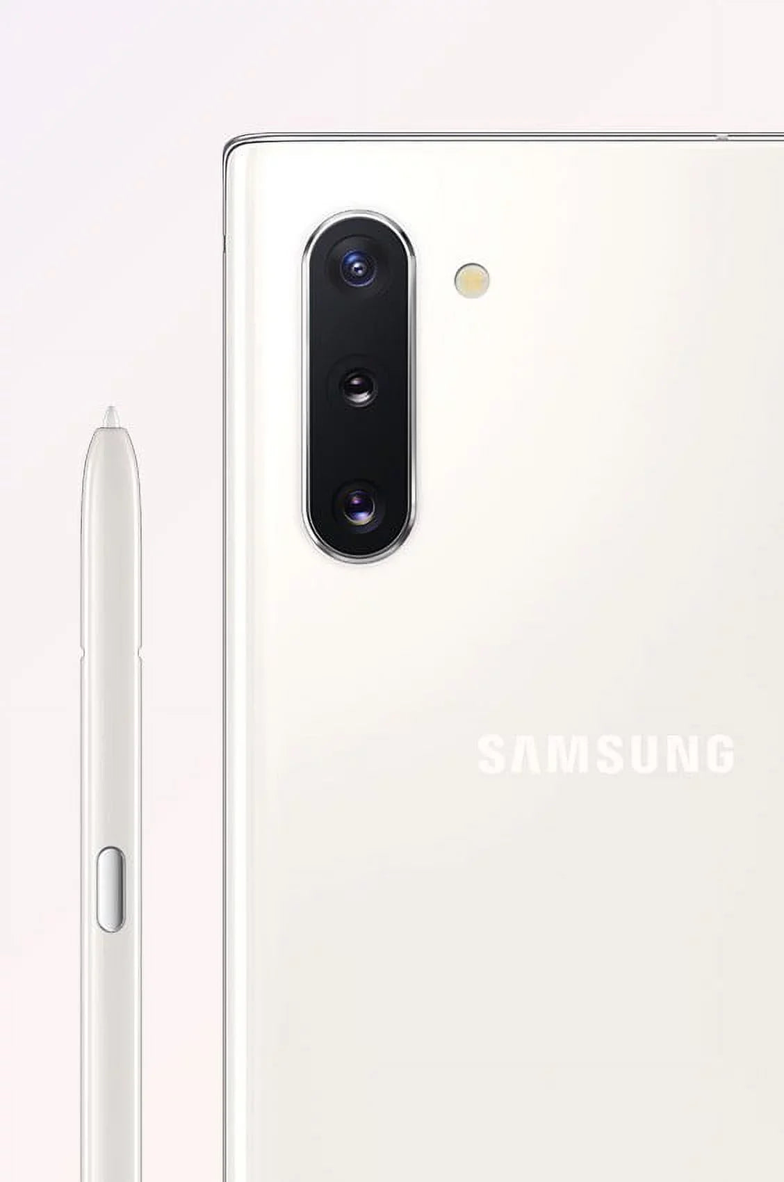 Note Aura 10 Unlocked Cell Fully (Refurbished) 256GB Galaxy Phone Restored White