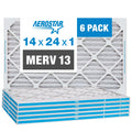 14x24x1 14x24x1, the Pleated of Filter, in Made Air 6, USA 13, Aerostar MERV Box
