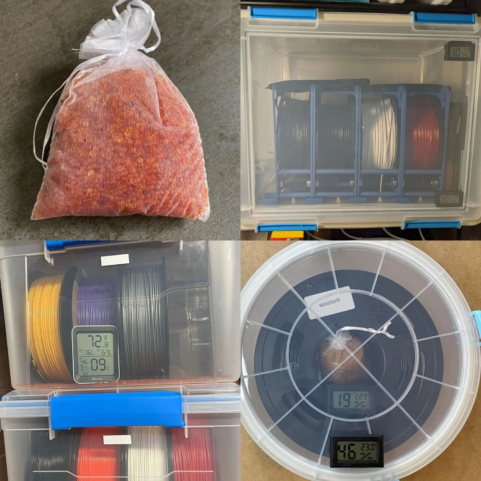 Indicating Desiccant Storage, Orange Silica Dark Wisesorb for 12LBS Desiccant Orange Gel Silica Premium Drying Dehumidifier Indicating Gel Beads, Reusable to Silica Green,