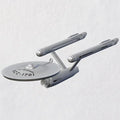 2018 - Metal Trek USS Enterprise Ornament Star Hallmark