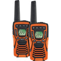 COBRA ) Two up Way climate Pack NOAA Floating Waterproof, Radio Rechargeable, 37-Mile to ( Alert FLT with Long VOX & Walkie ACXT1035R Talkies- 2 Range