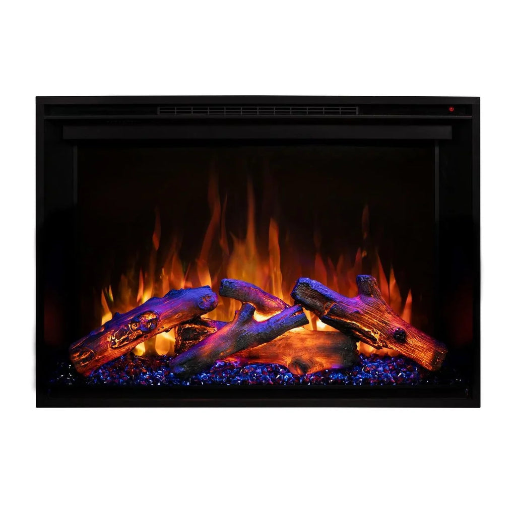 Modern Insert Redstone Electric 26-Inch Flames (RS-2621) Fireplace Built-in