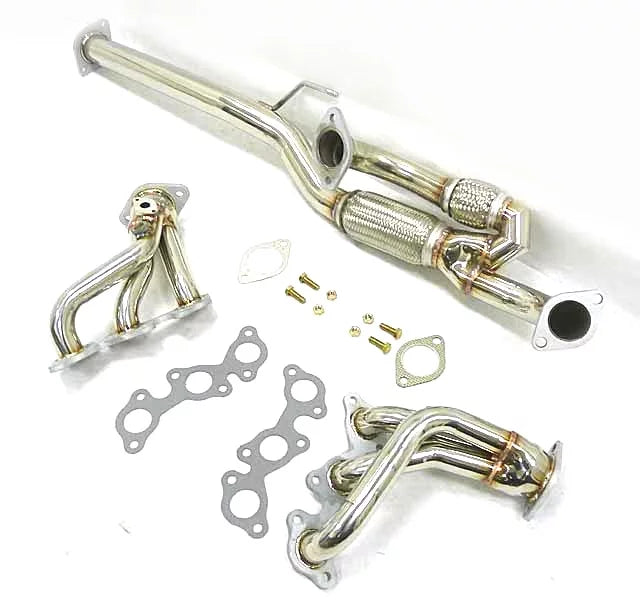 MZ-FE Stainless CA 01 Fitment Header to 93 V6 OBX-RS By Spec For Lexus ES300 3.0L