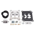 Edelbrock ML320 W/ Carb To #2697 Adapter Square-Bore 2000 Spread-Bore Or Thermo-Quad -Benz Stock QuadraJet