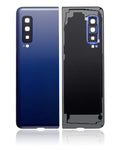 Back Blue) Glass Cover Camera 4G (Astro (F900) With Galaxy Lens (Premium) Compatible Replacement Fold For
