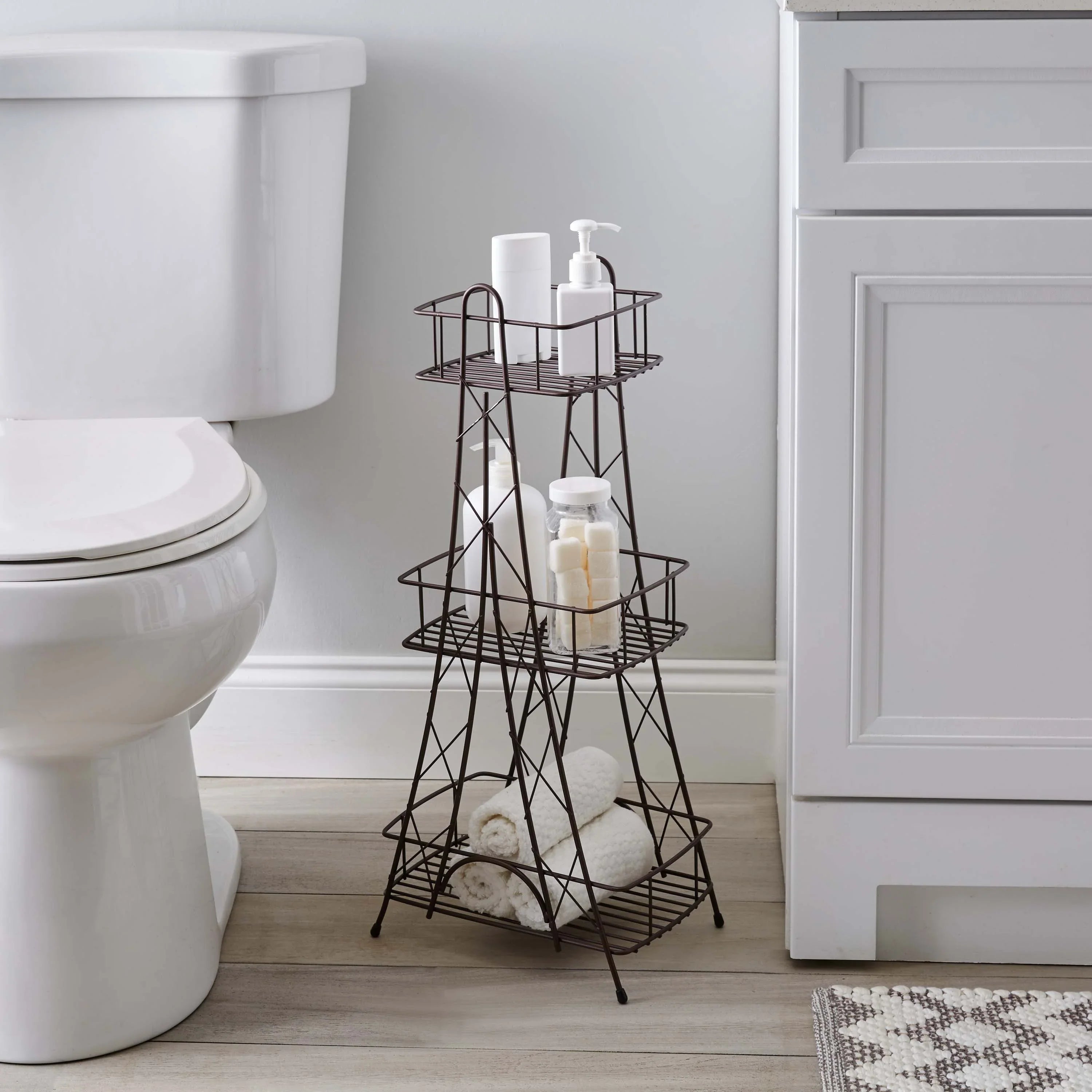 Eiffel 7"x Spa Collection 11"x Tower H Tier Tower, Ville Paris Lumieres Des 3 24.8" ELLE