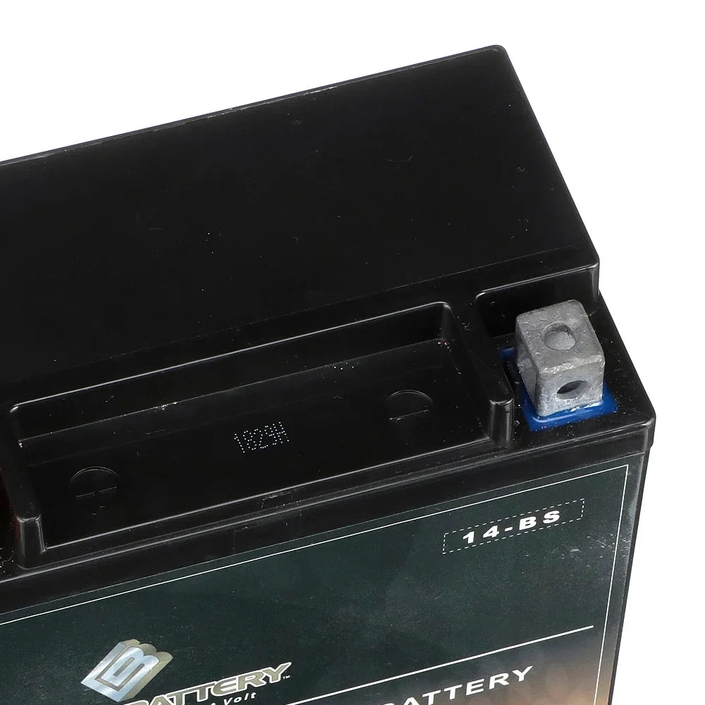 CCA) Motorcycle 1100cc Battery Aero, Ah, (14-BS Battery C3, Chrome C. 200 T (spirit, Shadow Tourer) E. Volt,12 12 Honda 01-'07 YTX14-BS for Vt1100c, A.