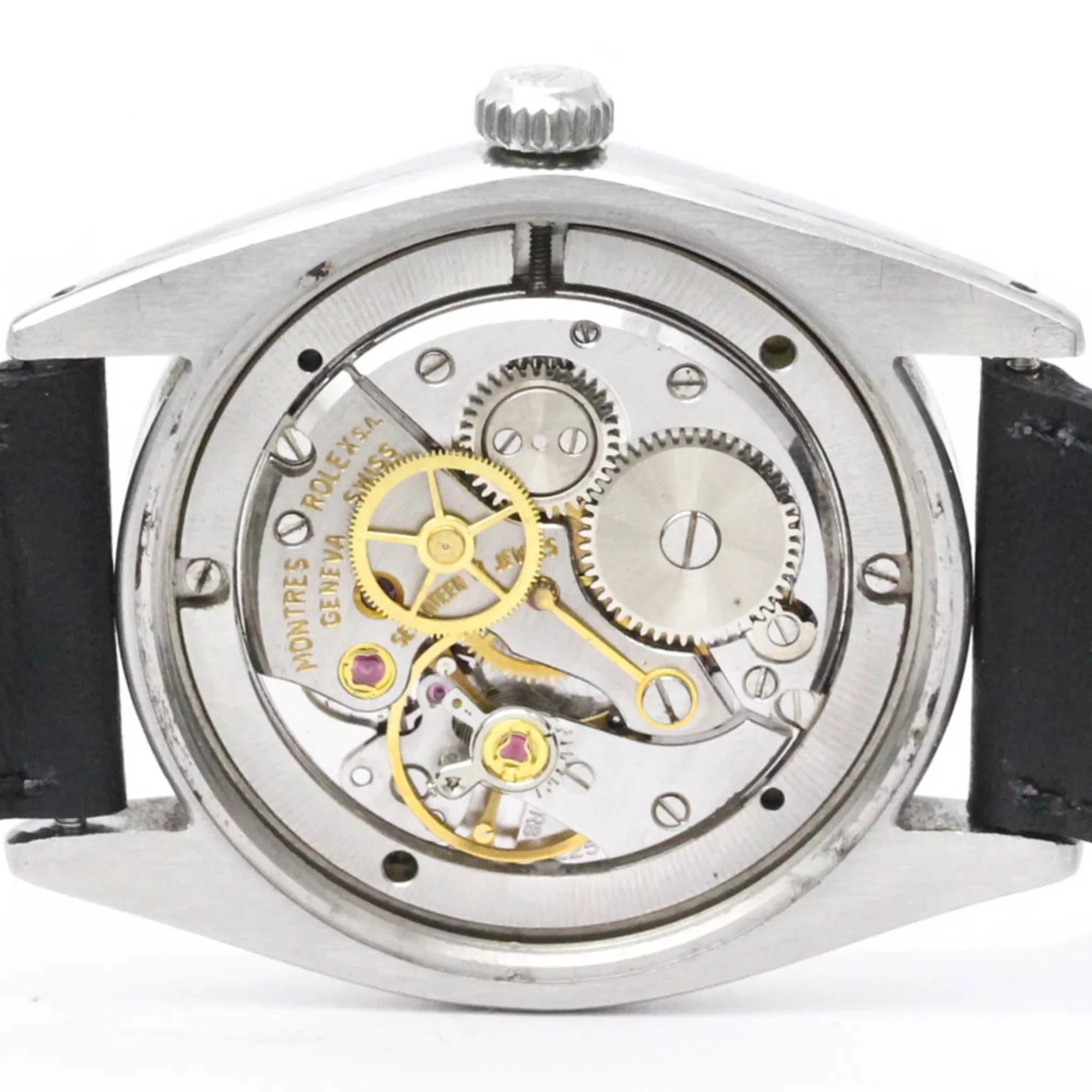 Steel Used Mens Watch Authenticated Date Hand-winding Oyster BF555830 6694 Precision Vintage