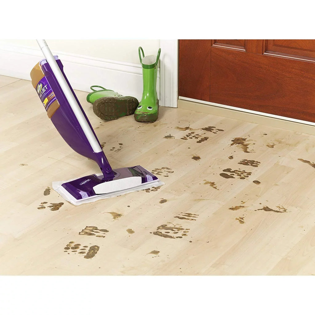 Window 1.25L, Pack of Solution Multi-Purpose Refill Cleaner Swiffer Open Fresh WetJet Scent Floor 6