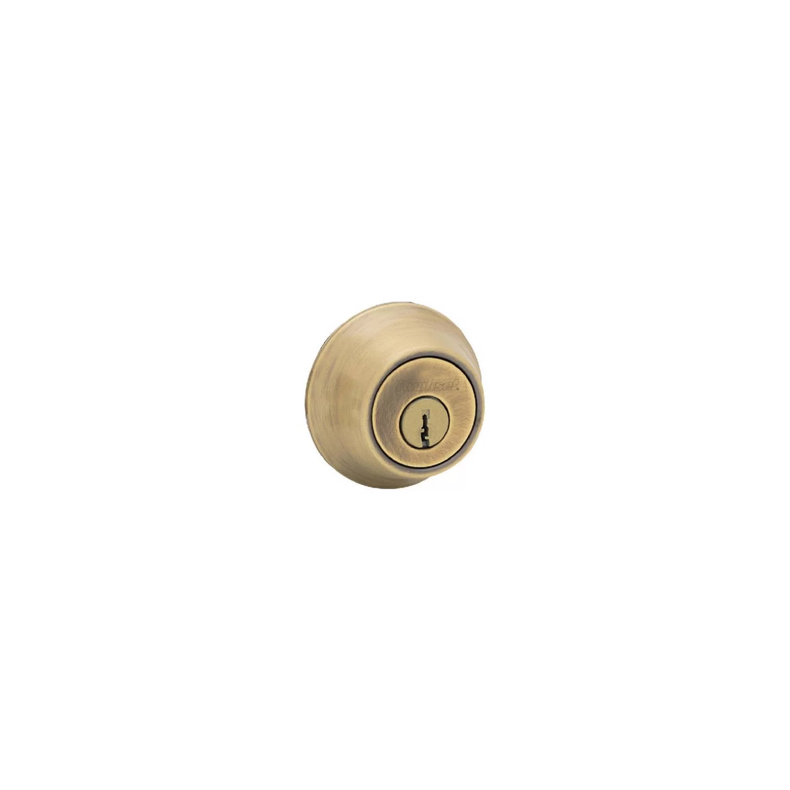 5 Deadbolt, Kwikset Double-Cylinder 1 K6 Quantity - Brass Security Antique 665 SMT CP RCS RCAL