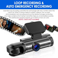 Dual Safety Cam Road Dash Ensure Lens Recording G·PEH Front Inside - with Your and