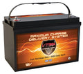 Hand 12V Digital Battery for Cont. 45lb Mount MotorGuide MR137-120 Transom Cycle Trolling R3-45SW AGM Marine Motor 09MT 120Ah VMAX 12V Deep