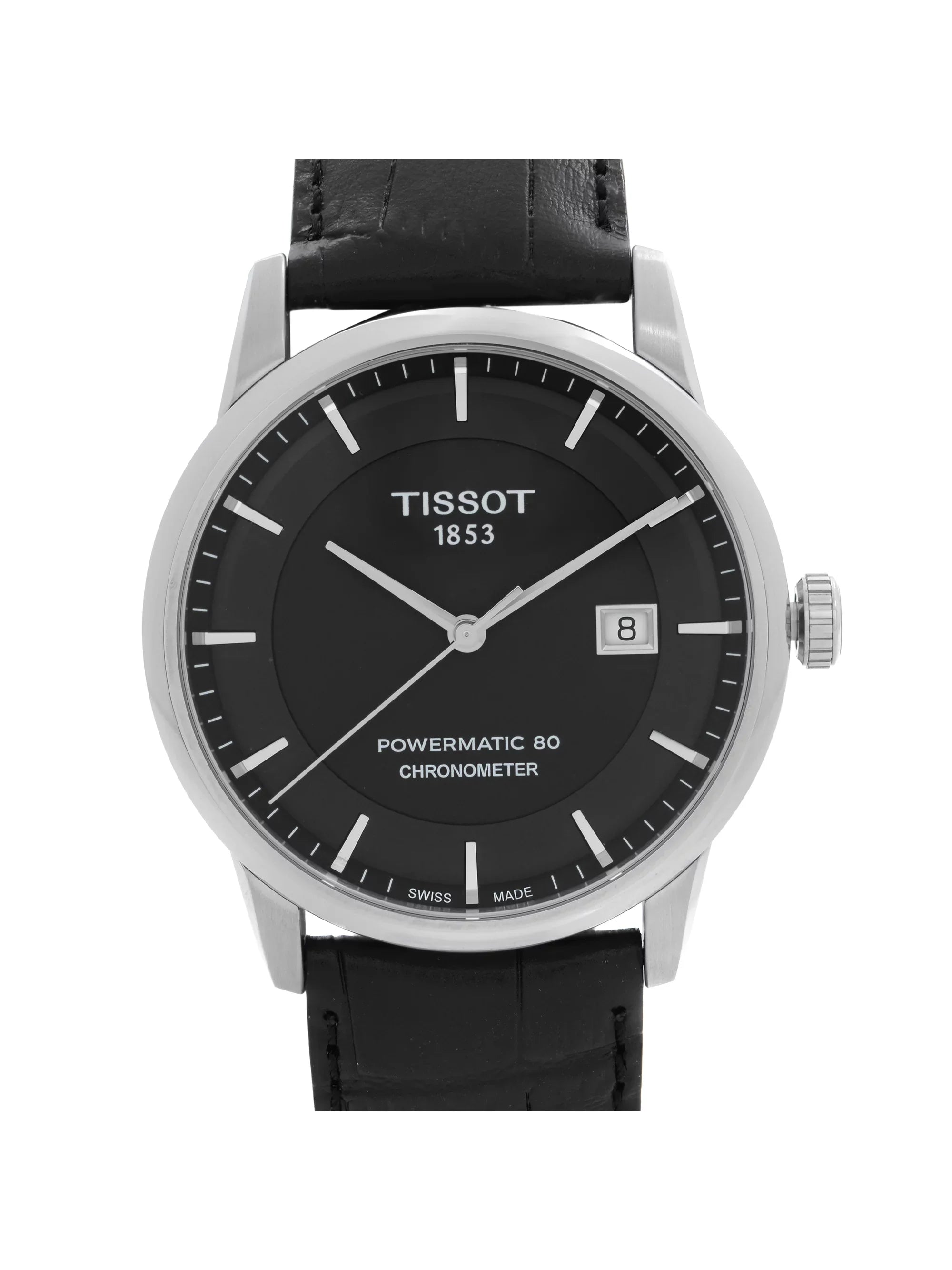T086.408.16.051.00 Steel T-Classic Dial Mens Watch Automatic 41mm Tissot Black