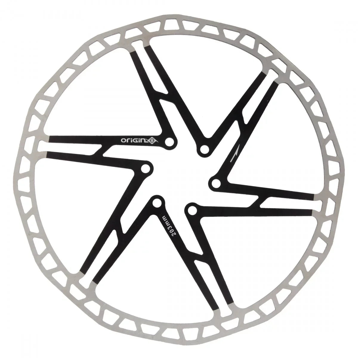 6b Bk Rotors Origin-8 1p Brake Rotor One-Piece Disc Part Disc 203mm SpeedCheck