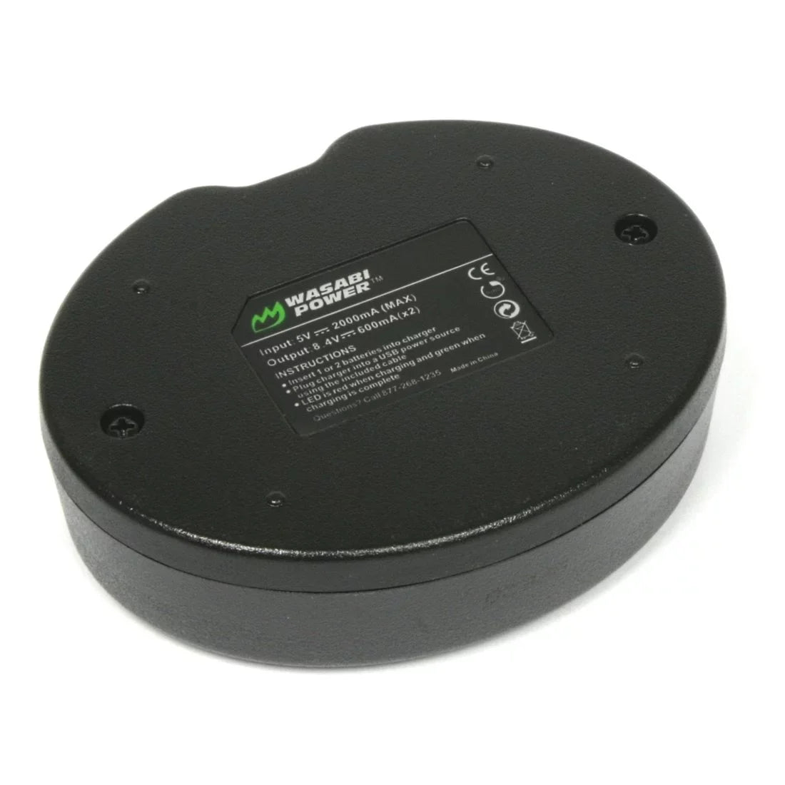 (2-Pack) BP-512, Power BP-511, for Dual Battery BP-511A, Charger Canon BP-514 and Wasabi