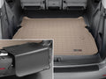 Protector Bumper WeatherTech 2nd with Trunk - Seating Liner with With Cargo compatible Row Bumper Honda Tan Behind 2018-2024 Odyssey Protector,