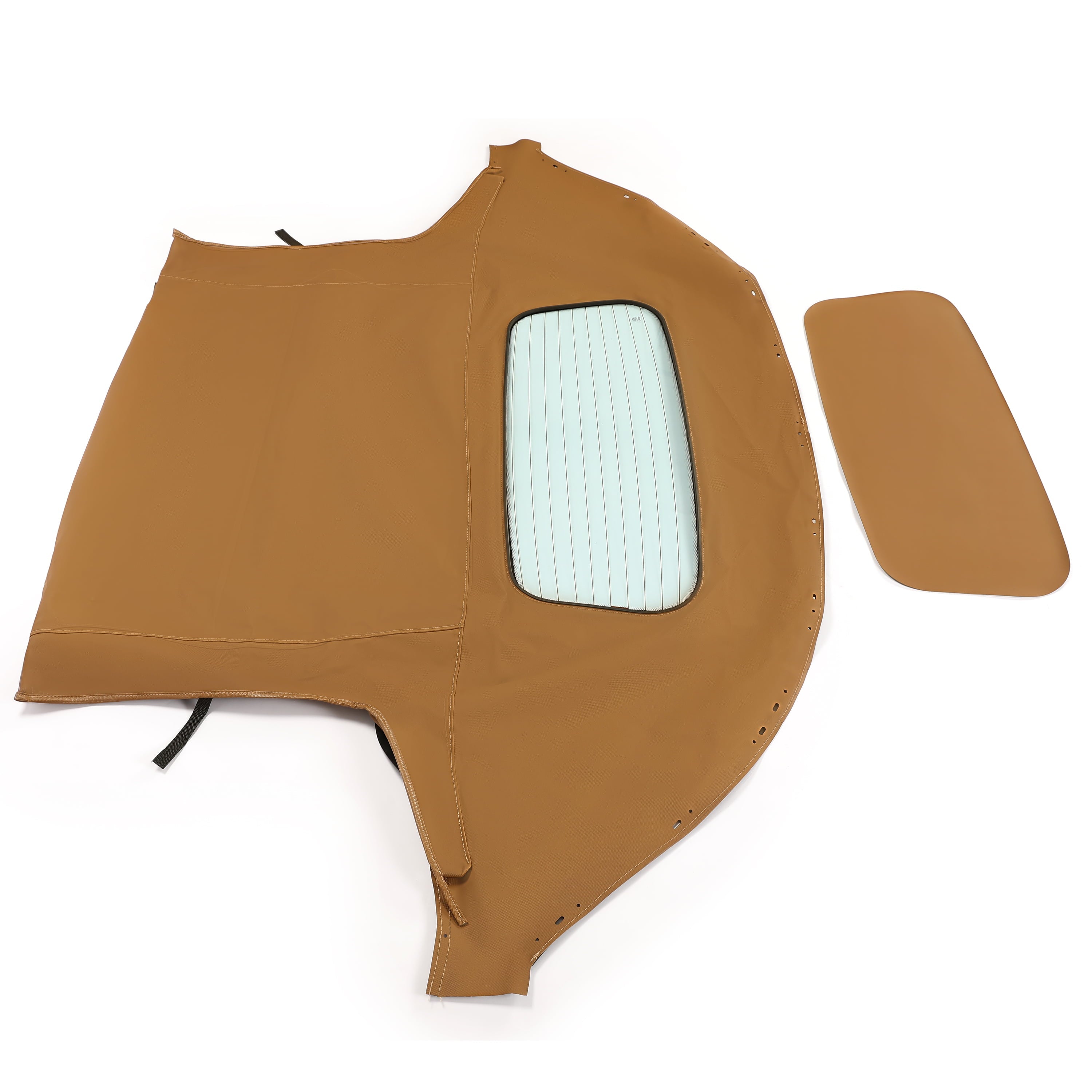 Mazda Glass Soft with Kojem Top Heated Convertible Tan 1990-2005 Vinyl for Miata Window Sailcloth