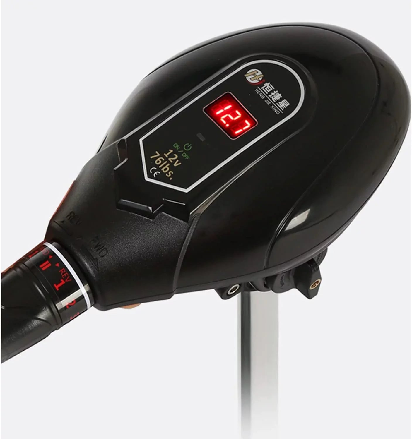 Trolling 12V Fishing Engine Boat Motor Display With Outboard Electric Motor LED Miumaeov