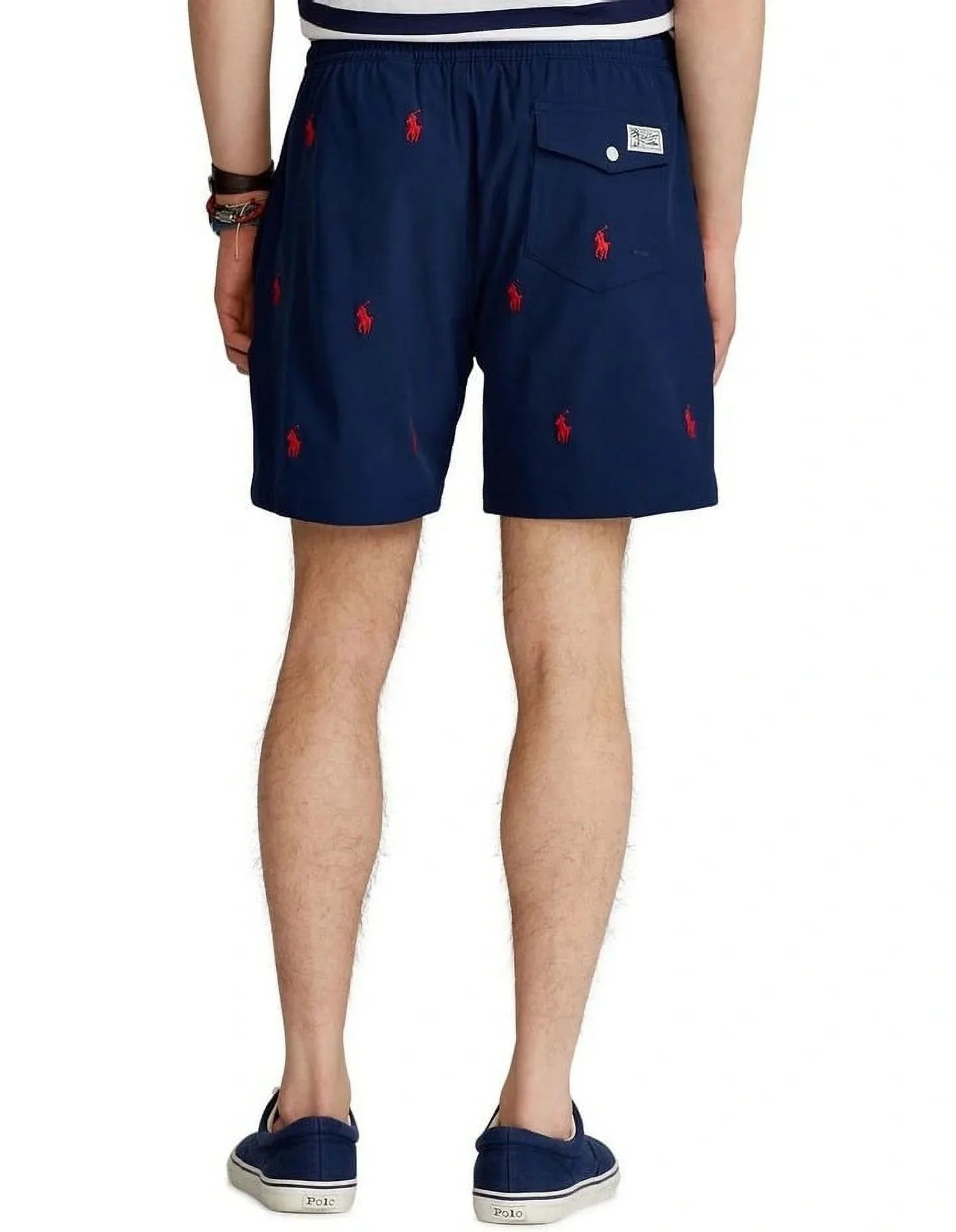 & NAVY US Lauren Ralph Traveler 3XLT Big Tall Big Tall Men's Swim Trunks, Polo