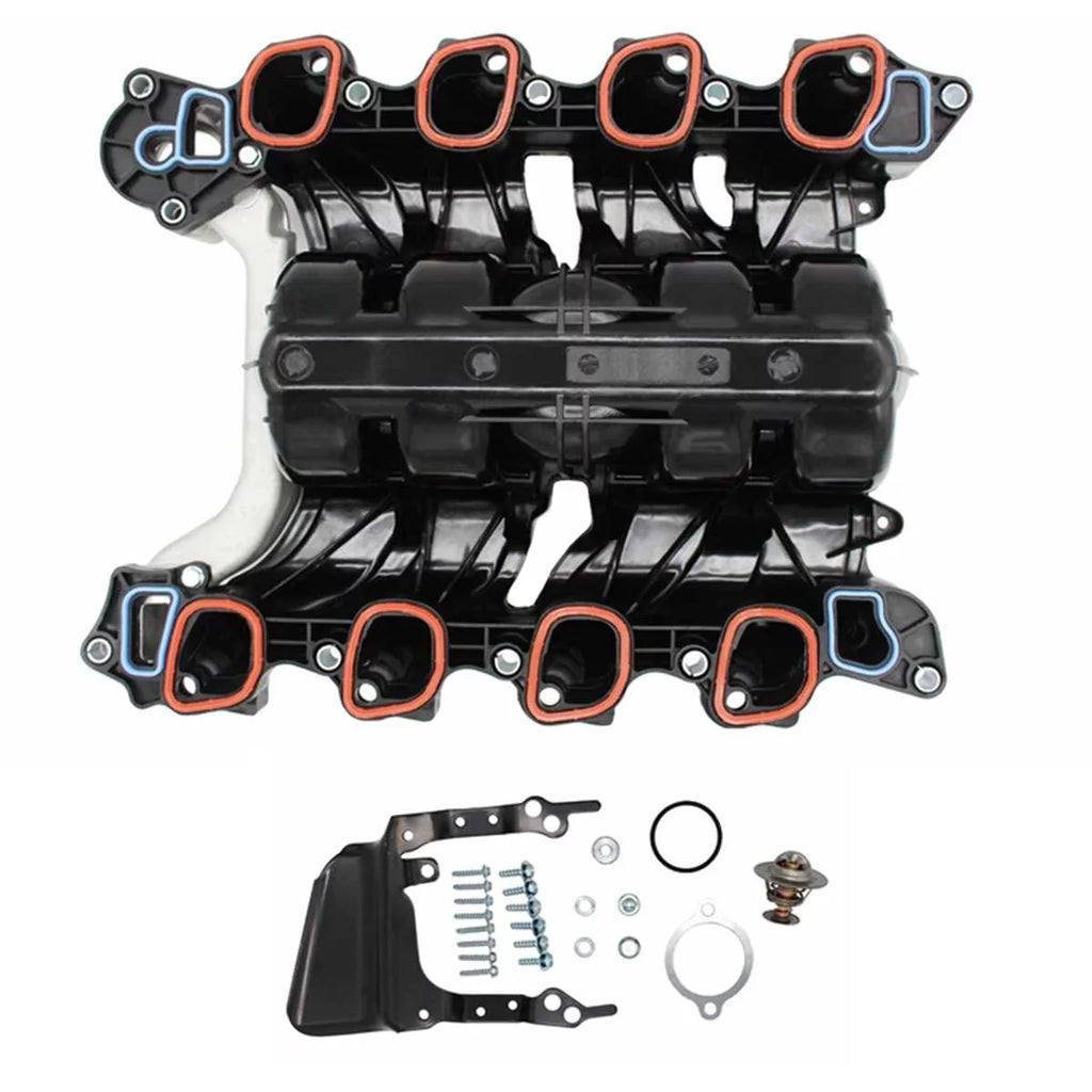 Heated AutoShack Victoria Intake Without Lincoln Grand Upper Manifold Gaskets Marquis Car and Thermostat Mercury Town PCV Coolant Replacement for Explorer Mountaineer Crown Mustang with