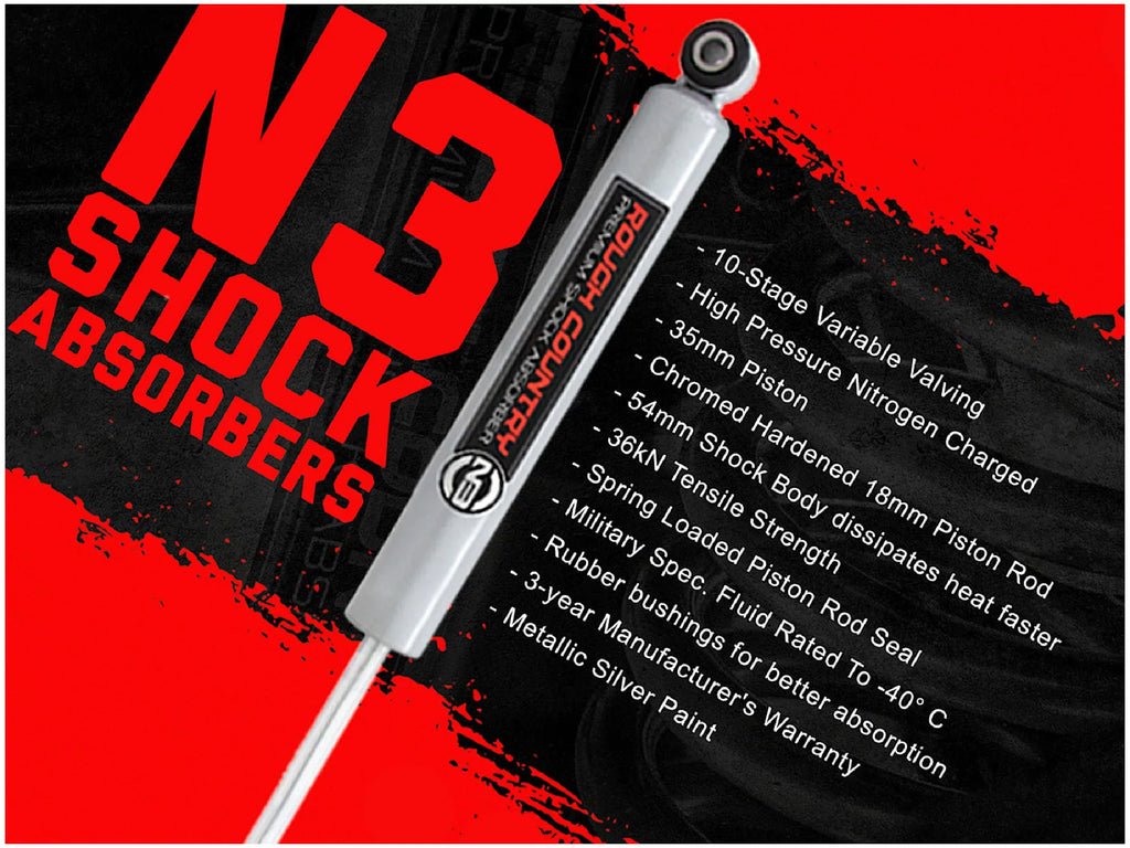 2011-2014 includes Lift Country Duty System 4.5" Super 4WD Shocks F250 Suspension 563.20 N3 Rough (fits) Kit