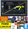 LINCOLN SPECIFIC FITS AVIATOR KIT, DASH AM/FM INCLUDES HARDWARE 02-06 INSTALLATION VEHICLE WIRE INCLUDING PKG. EXPEDITION STEREO EXPLORER HARNESS, TOUCHSCREEN USB/BLUETOOTH AND RADIO CAR