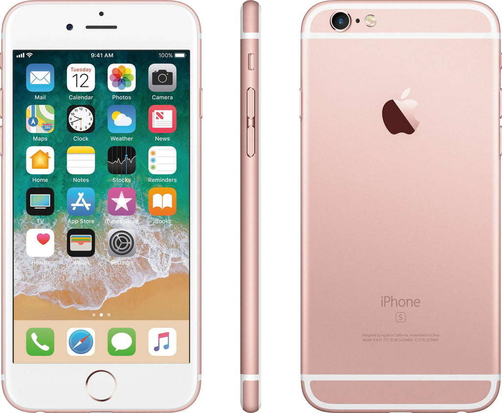 Pre-Owned Sim Talk + 16GB 6S Rose Gold Speed (Refurbished: iPhone Free Good) Unlocked