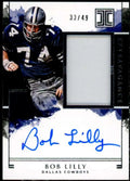 2018 Impeccable Card Extravagance Panini Bob Lilly Autographs Patch #12