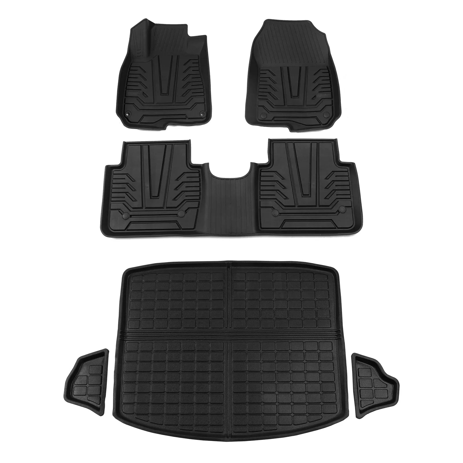 Mats 2017-2022 Liner Cargo Fit CRV Fuel Mats CR-V Floor Honda Floor Accessories (Trunk Mats) + 2021