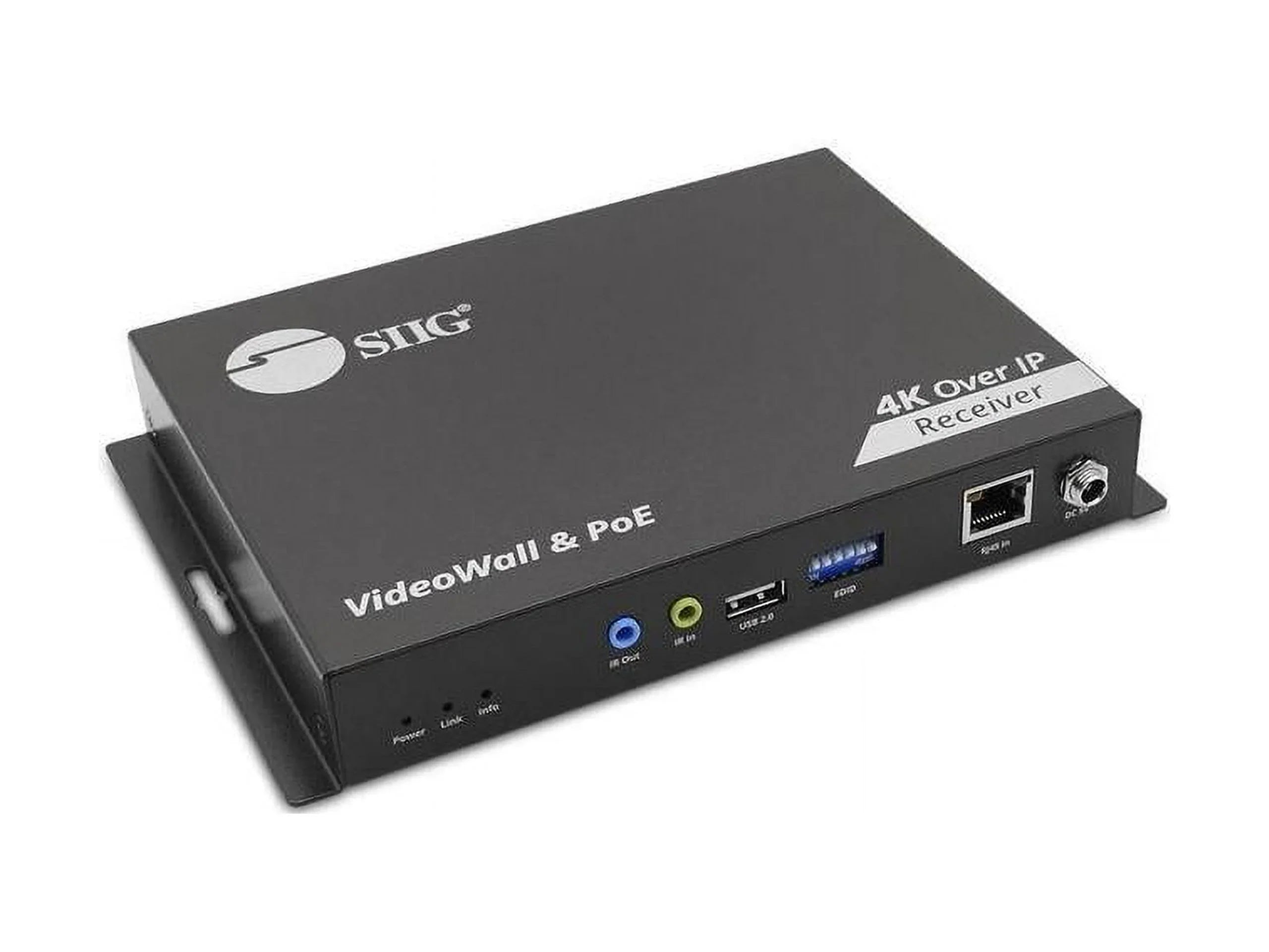 HDMI 60Hz 394ft SIIG 18Gbps 4K Decoder IP RX over Matrix CEH27G11S1