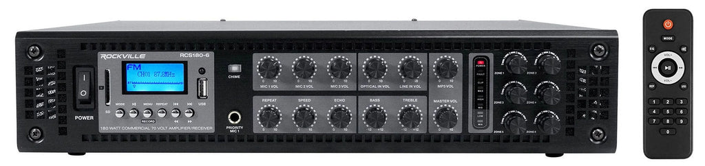Speakers+Amp JBL COL800-WH 70V Commercial Wall Mount Array 32" (2) Column White