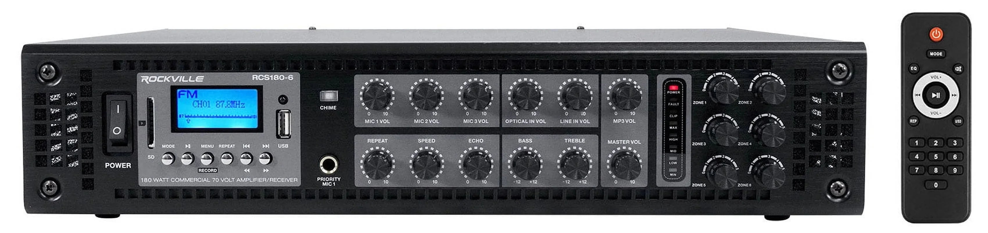 Speakers+Amp JBL COL800-WH 70V Commercial Wall Mount Array 32" (2) Column White
