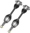 6 Replacement Detroit Lugs - Sierra Escalade XL Yukon Suburban Avalanche Assembly Front 1500 Shafts CV Axle Axle for ESV GMC Pair Axle CV Chevy Silverado EXT Tahoe Cadillac 4WD Shafts