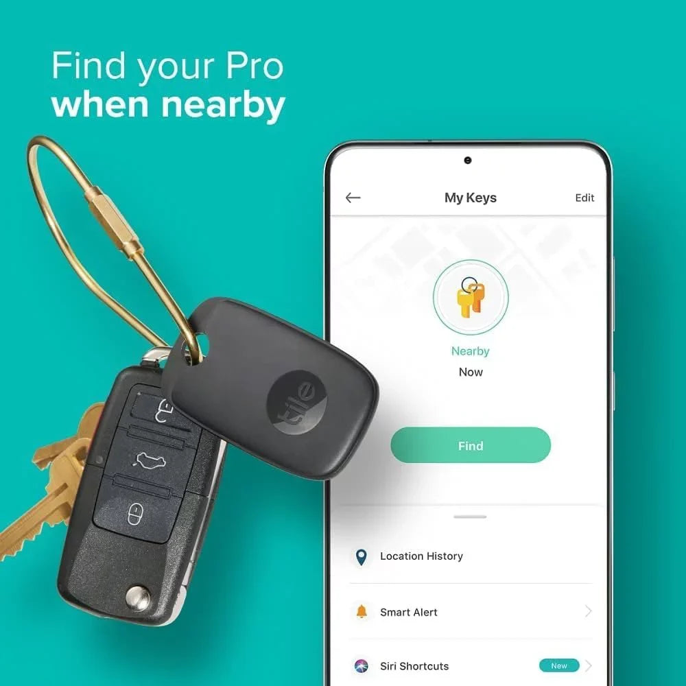 for ft More; Compatible. Pro Powerful Tile iOS Keys 2022 Bluetooth Finder. 1-Pack. Keys, Up liquid-Resistant. to Android Tracker, and 400 Non-Retail Locator and Bags, Phone and Item Range. Finder