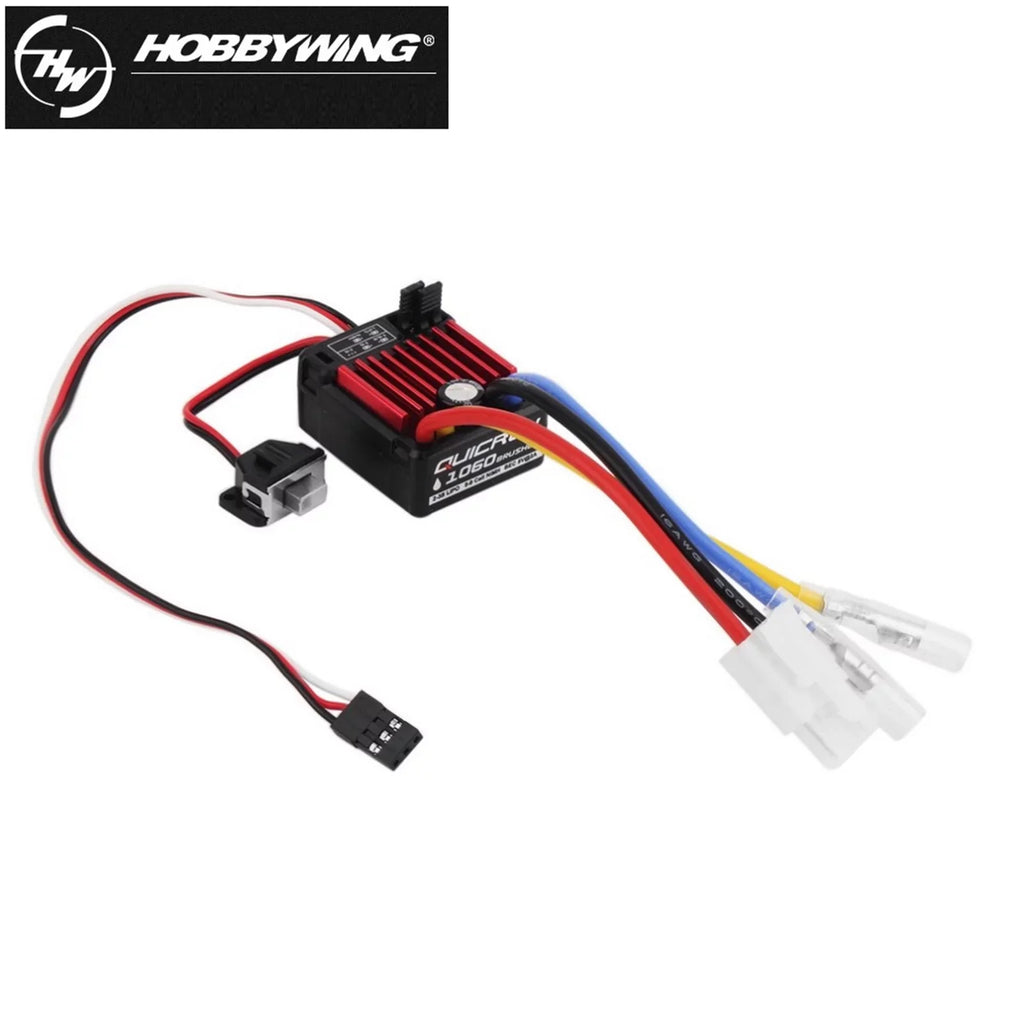 Speed ESC Brushed Pinnaco QuicRun 60A Car for RC 1060 HobbyWing Controller 1/10 Electronic