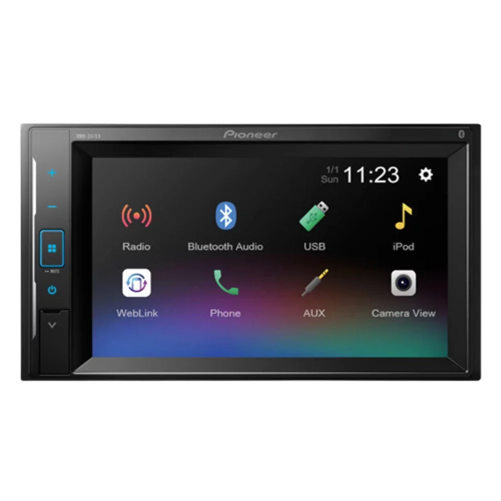 (Does 6.2" Play DMH-241EX New w/ Multimedia Backup Pioneer Camera Receiver Not CDs)
