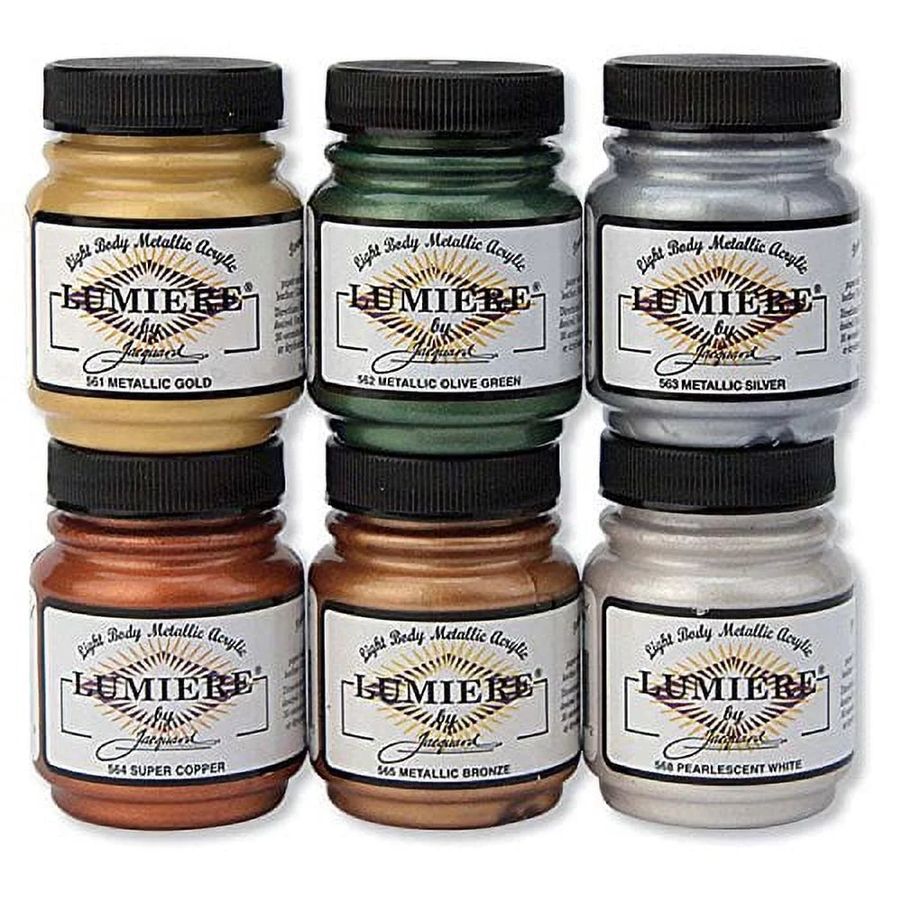 Lumiere-Light of Acrylic, 2.25 Metallic Body Set Jacquard 6, oz.