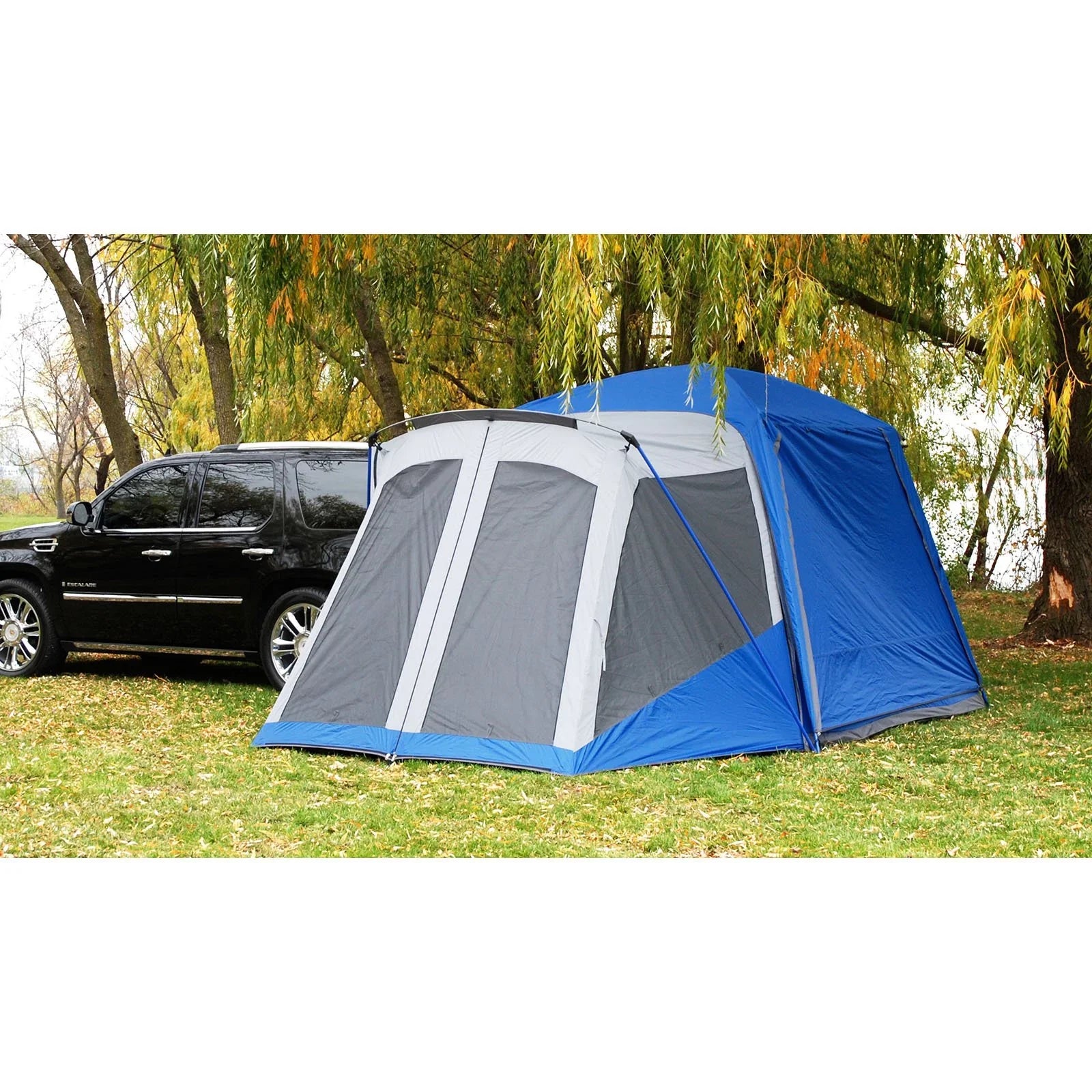 Sportz with Person Universal Camping Napier Tent Screen Room 6 Cargo SUV Ground
