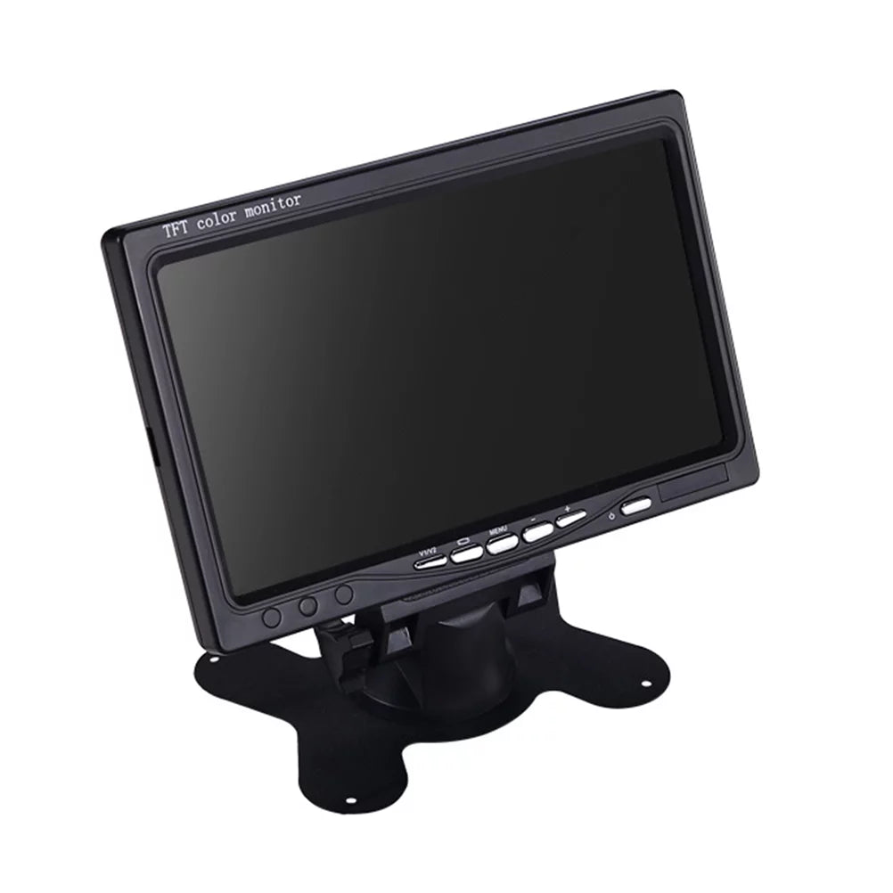 Backlight Camera Rear Color Reverse Monitor Backup Camera Car Mirror (Black) Serveillance Lcd Dvd View For 7" Tft Car
