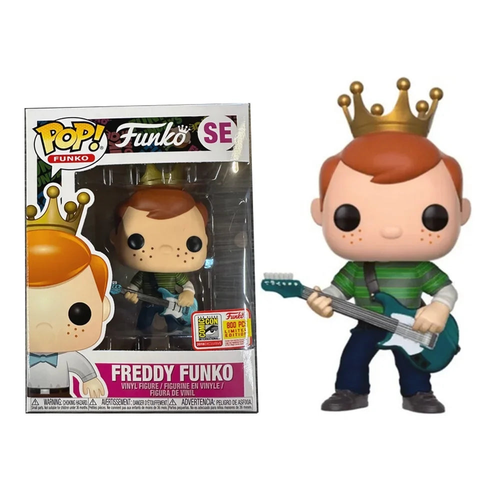 Collections 800 Kurt Cobain w/ 2018 Vinyl: #SE Action Pop! Funkoo Exclusive Box Model Freddy - Protector As Toys Figure SDCC