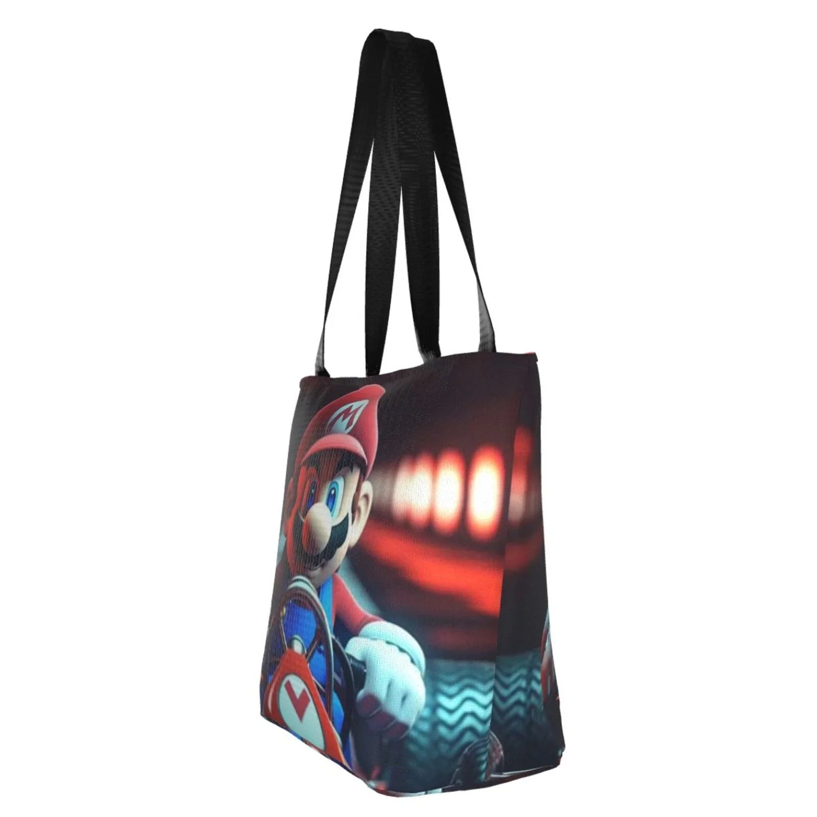 Mario Beach Adventure Shopping Work Travel Women's Shoulder Bag Capacity School Handbag Business Game Large Super For Tote