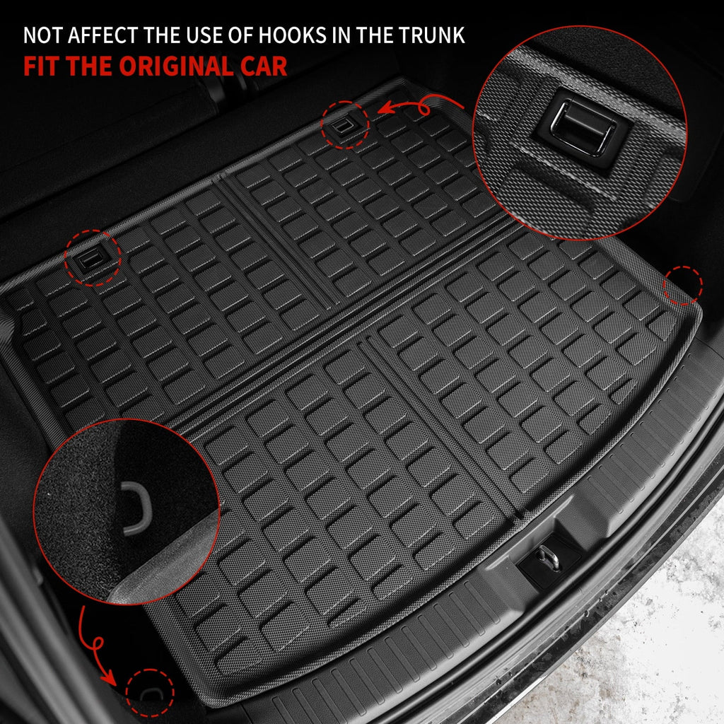 Trunk Cargo Liner Mat Accessories CR-V Trunk 2024 Deck) CRV 2023 Liner 2023 Hybrid Fit Honda (Upper