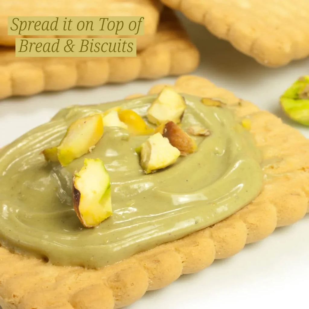 190G Of (6.7 Jar Pistachio (Pack 3) Glass From Italian Cream Bronte Spreadable Oz) Pistachio