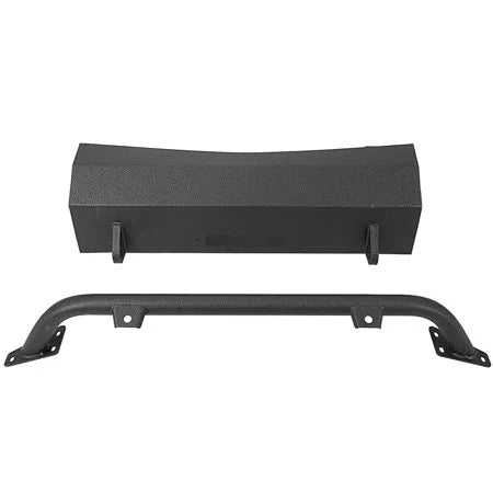 Bar 2012 Chevy Front 2011 Packages 2007-2013 Winch for 2009 D-Rings Coated Steel Silverado 2010 Bumper Powder Push -2 Plate 2008 Kojem w/ 1500 Fit