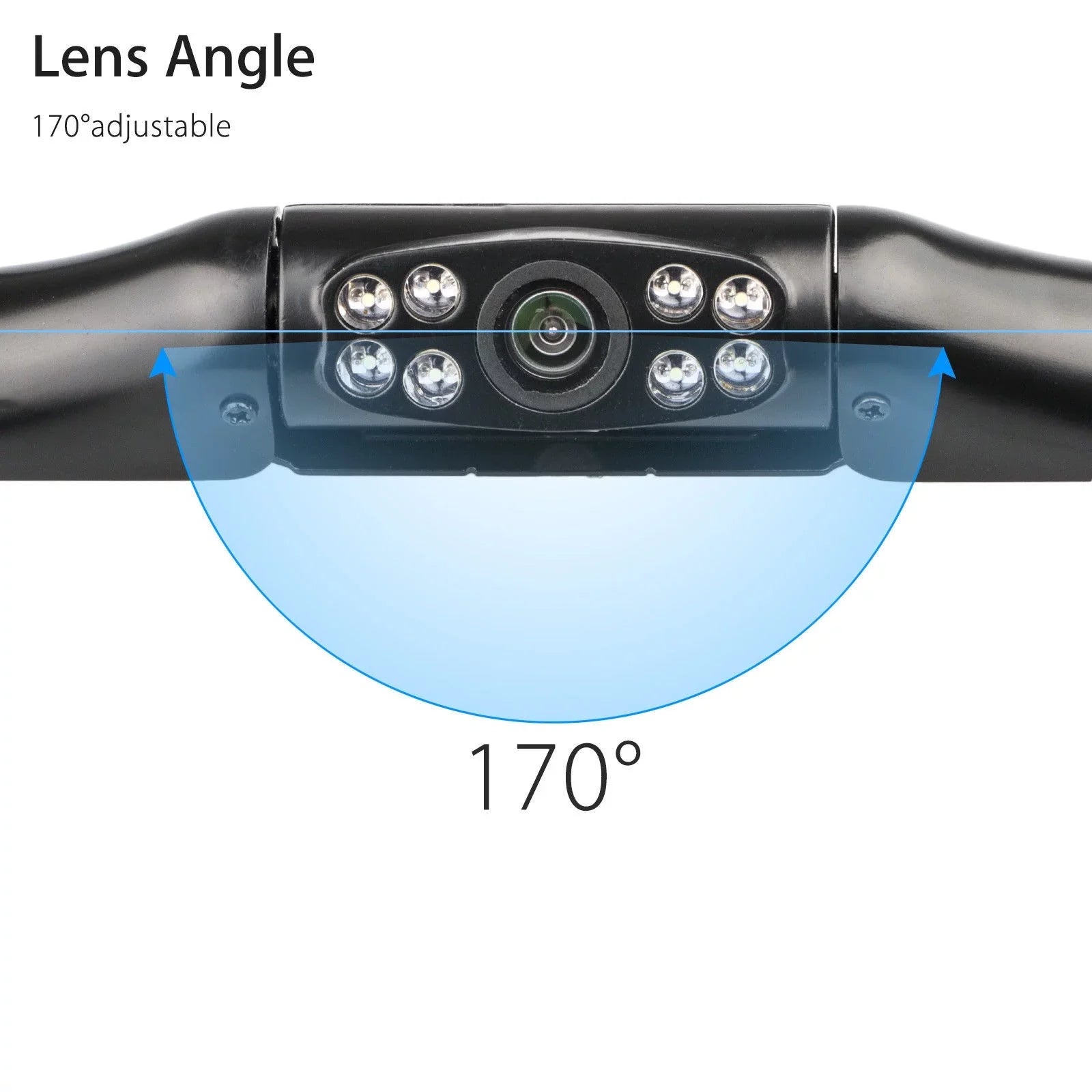 Night HD Parking View Monitor System + Vision Car Wireless Rear Backup 5" Camera