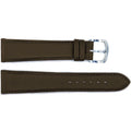Leather Strap 19mm Genuine Watch Handmade Smooth Brown