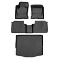 2020-2021 Floor Behind Escape, Custom 2nd Row Liner Hybrid for Cargo Black SA0505-B0505-D0477 & Only Mats Models