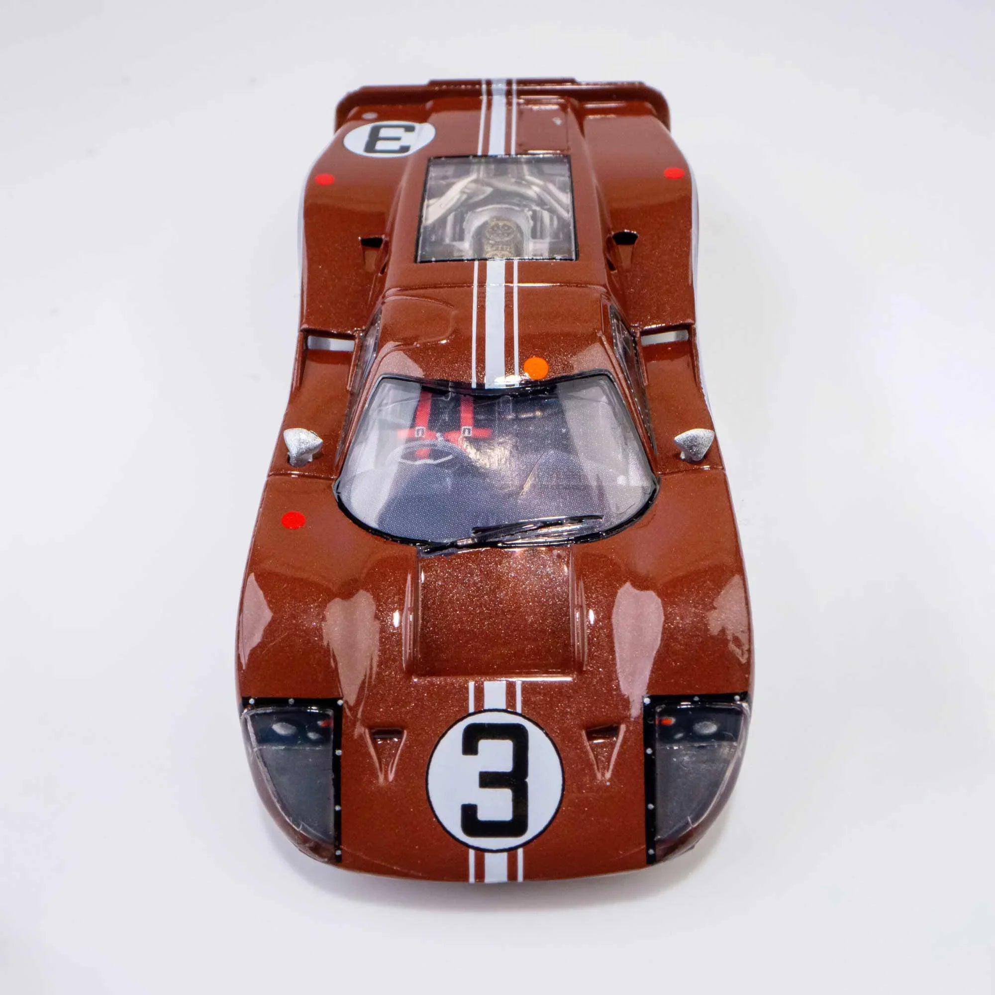 IV GT40 Racing HO Scale No.3 Car LeMans Slot AFX Mark